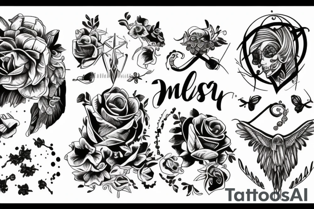 смерть tattoo idea