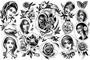 mother respect tattoo idea