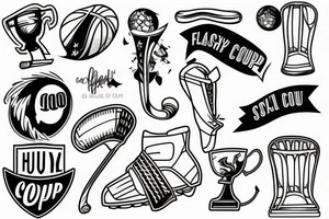 hockey cup tattoo idea