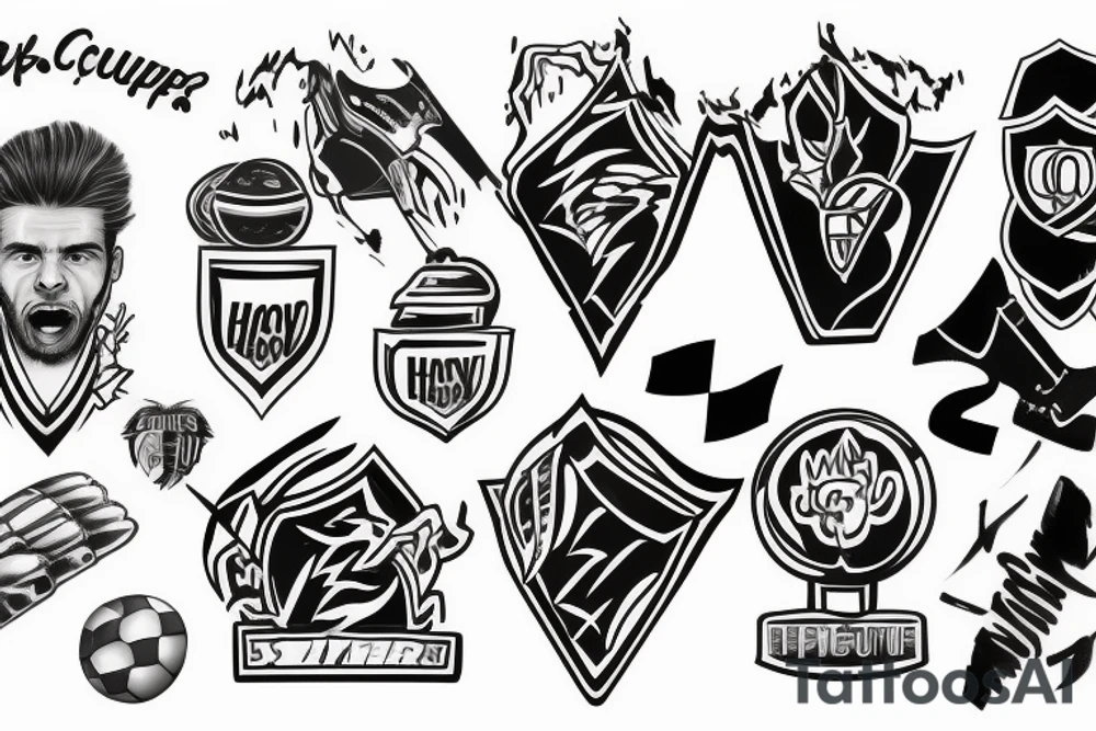 hockey cup tattoo idea