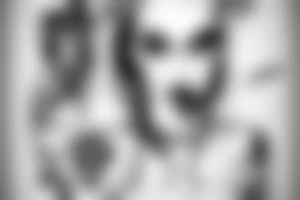 harley queen aggressive look with a cigarette tattoo idea