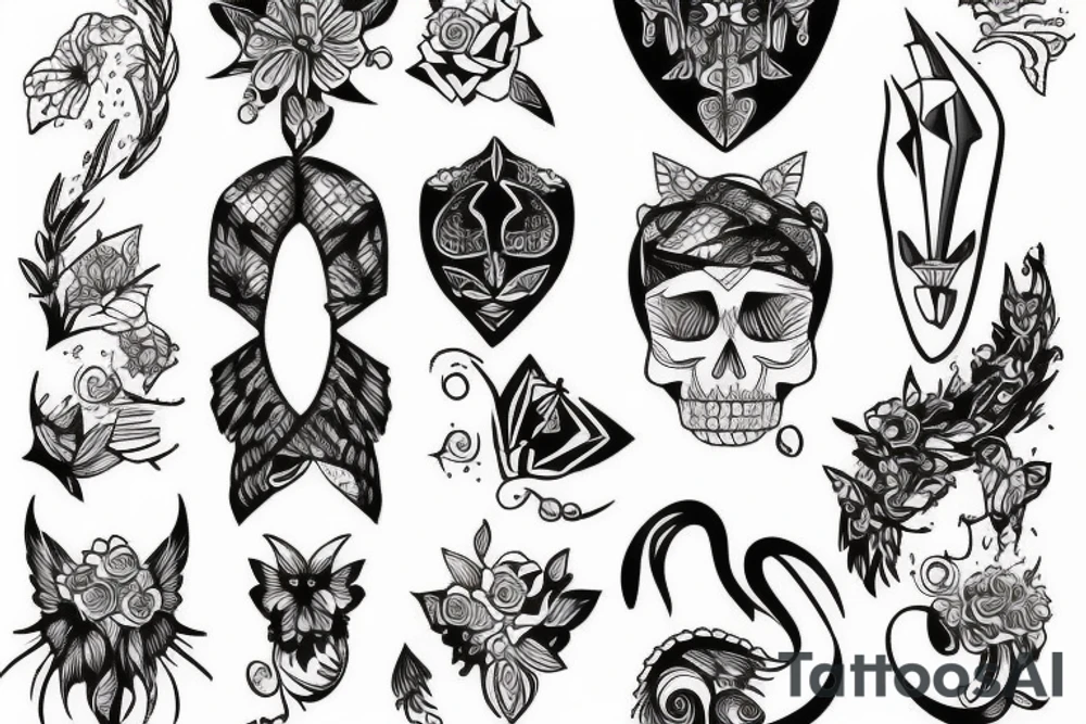 pencil tattoo idea