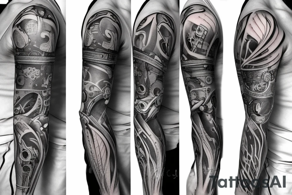 elbow joint tattoo idea