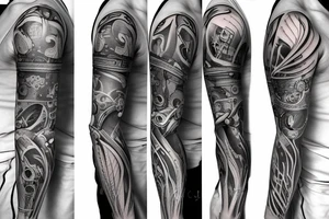 elbow joint tattoo idea