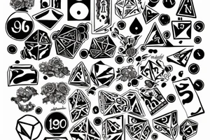 Dice, 13, 26 tattoo idea