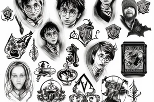 Harry Potter tattoo idea