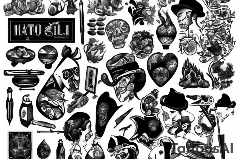 Billiard tattoo idea