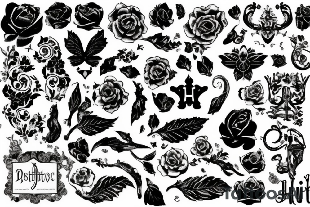 ястреб летящий в небе лого tattoo idea