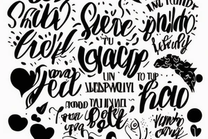 A quote tattoo idea
