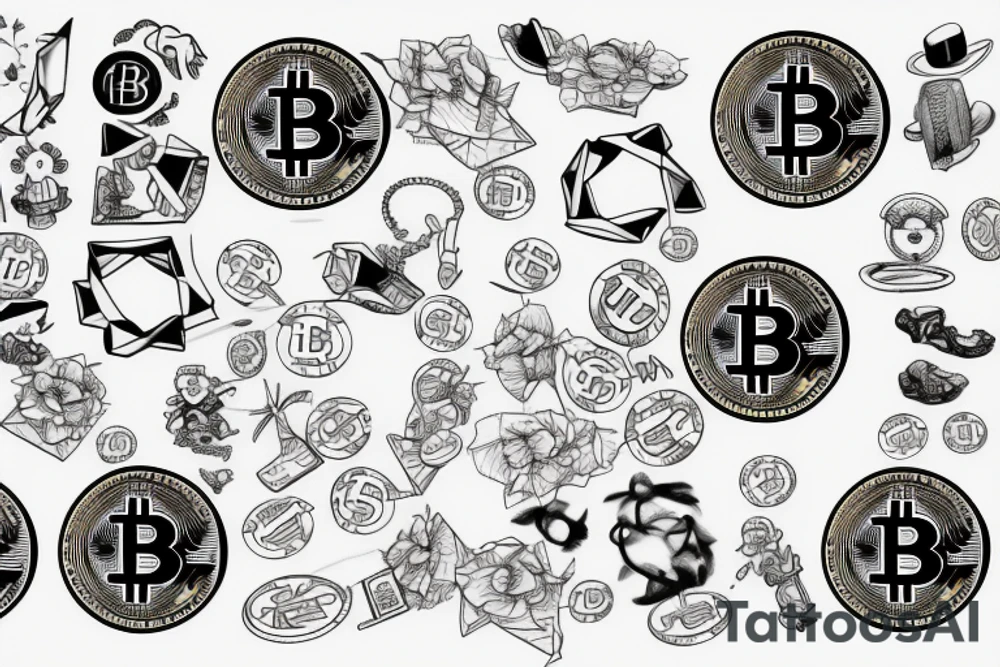 Bitcoin tattoo idea