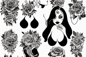 girl beautiful deaconess cute body tattoo idea