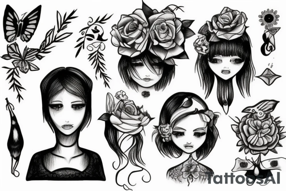 sibling enoying small tattoo idea