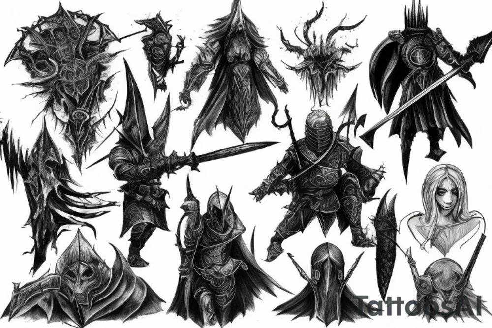 Dark Souls tattoo idea