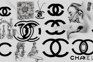 Chanel logo tattoo idea