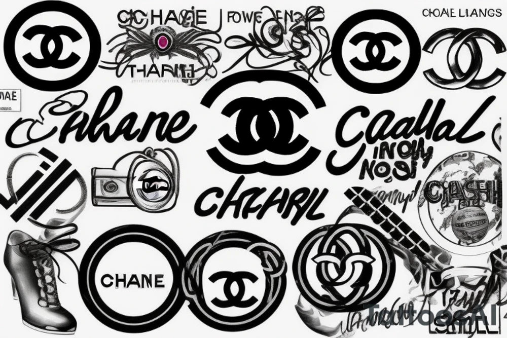 Chanel logo tattoo idea
