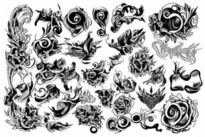 Kaligraphy tattoo idea