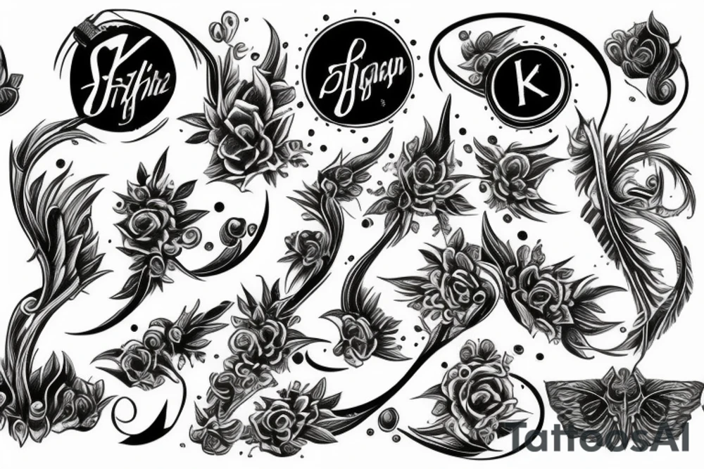 Kaligraphy tattoo idea