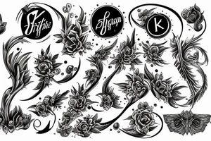 Kaligraphy tattoo idea