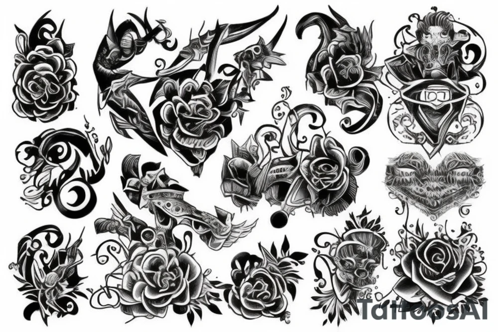 Kaligraphy tattoo idea