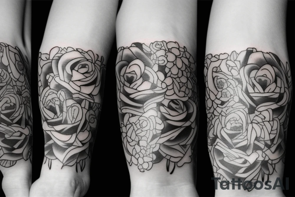 Mother name tattoo idea