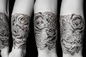 Mother name tattoo idea