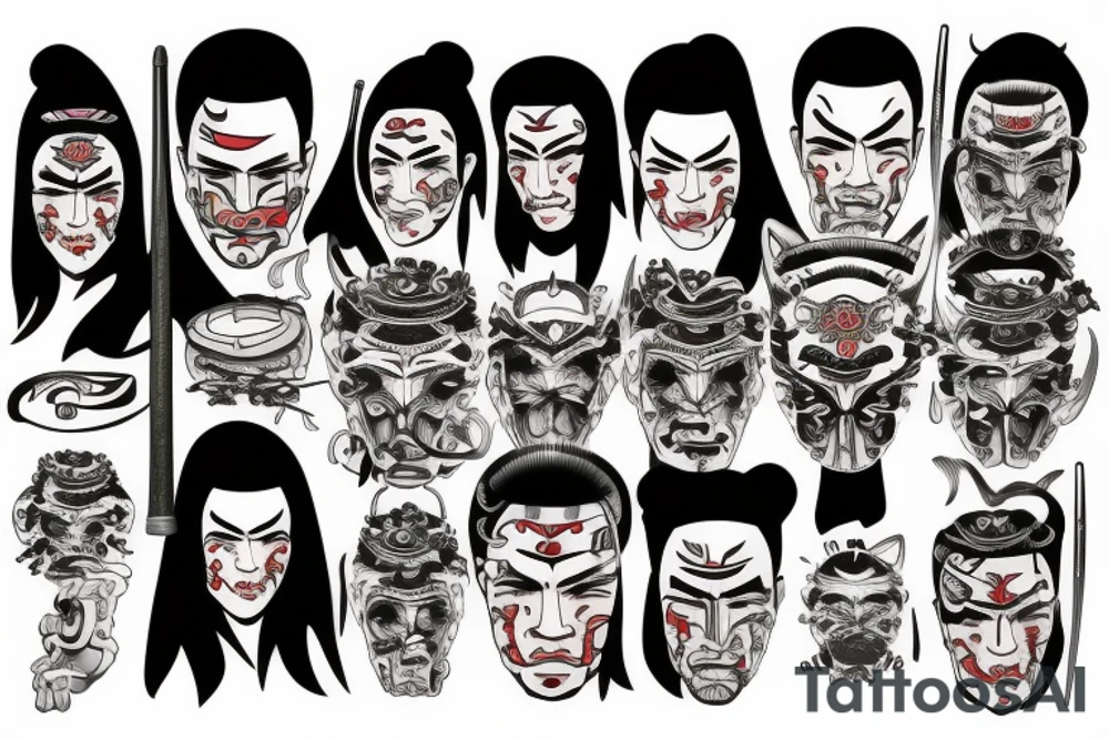 samurai tattoo idea
