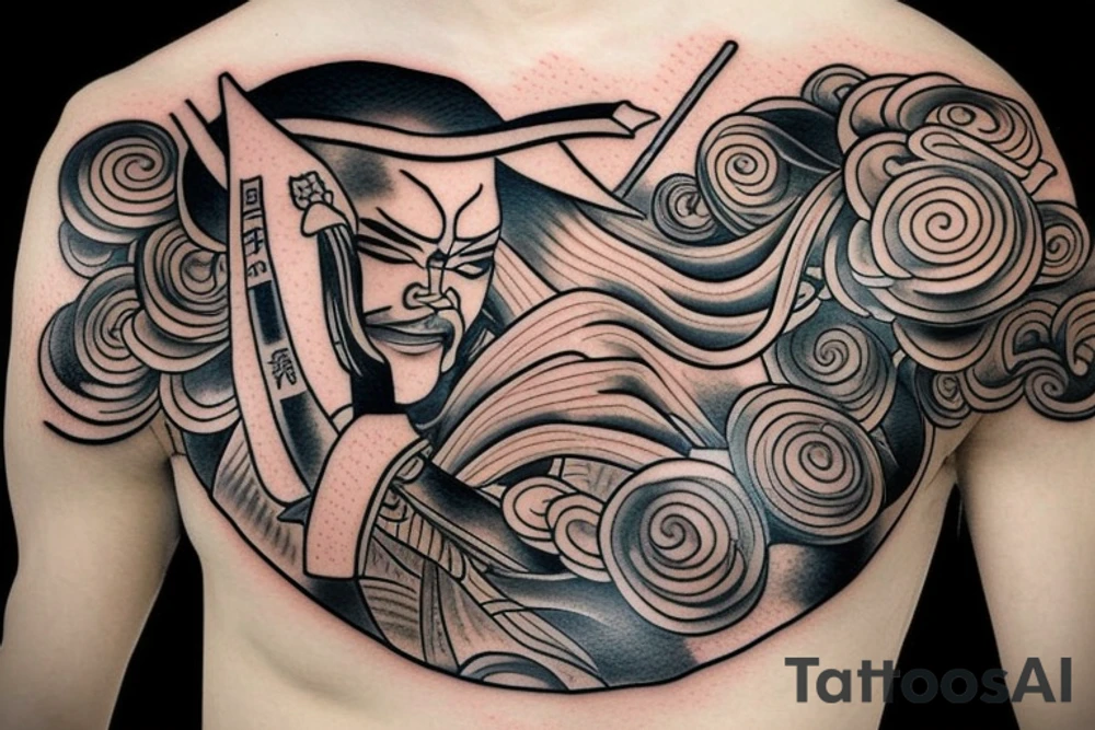 samurai tattoo idea
