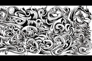 Violets spine tattoo tattoo idea