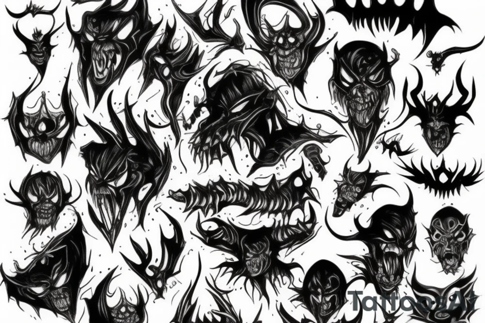 DemonMorph tattoo idea
