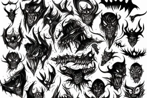 DemonMorph tattoo idea