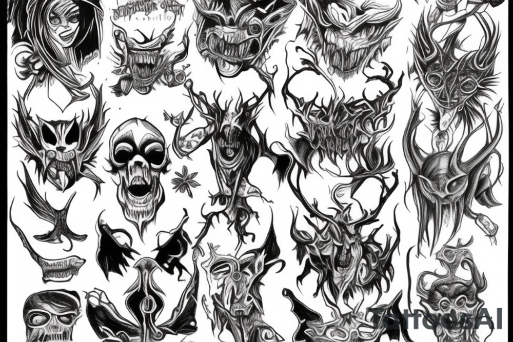 DemonMorph tattoo idea