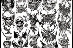 DemonMorph tattoo idea