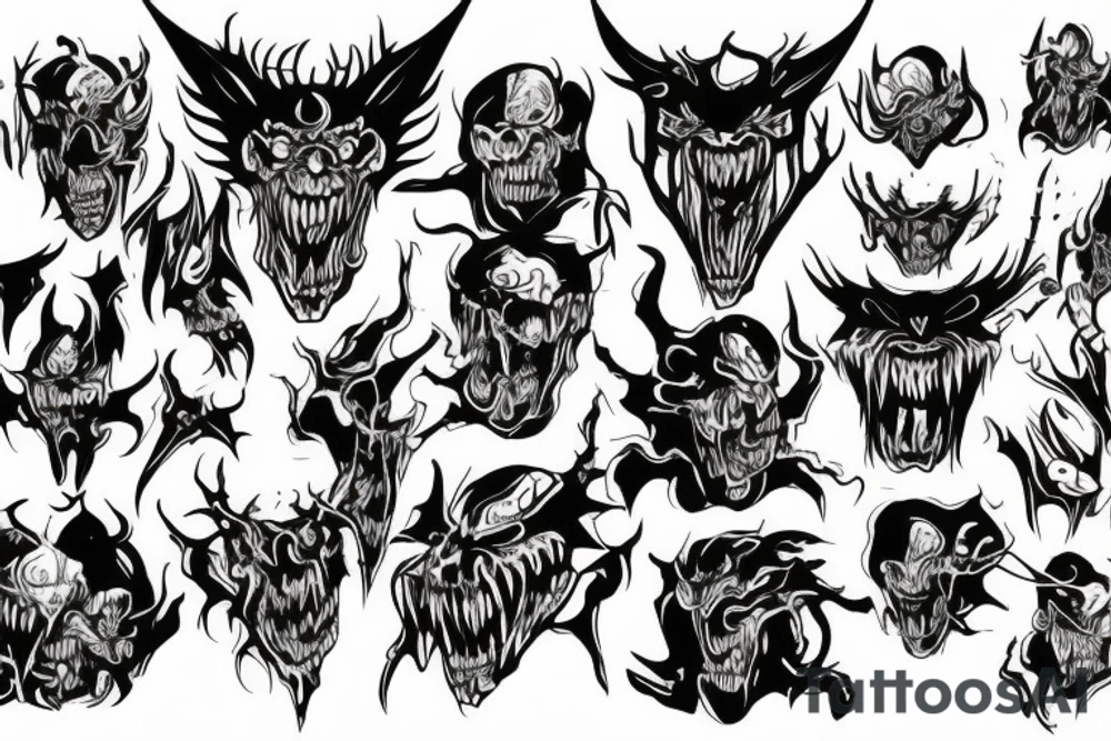 DemonMorph tattoo idea