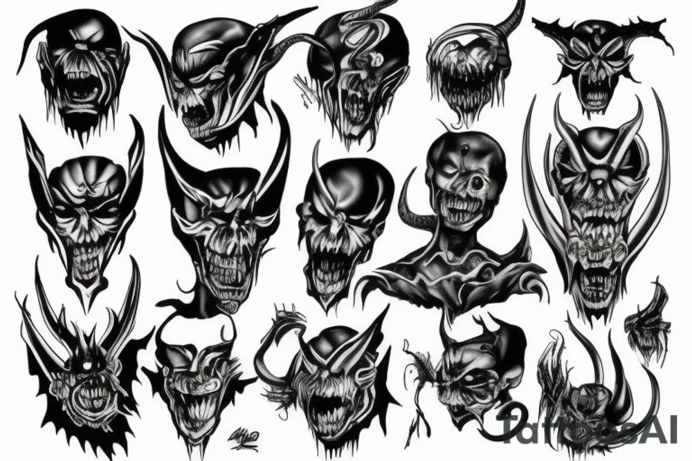 DemonMorph tattoo idea