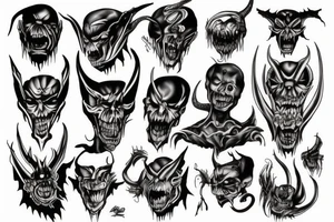 DemonMorph tattoo idea