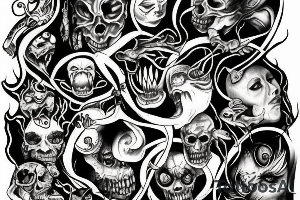 DemonMorph tattoo idea