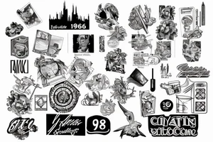 1986, City tattoo idea