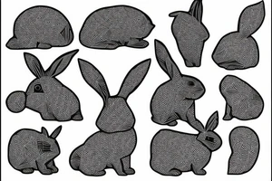 Rabbit tattoo idea