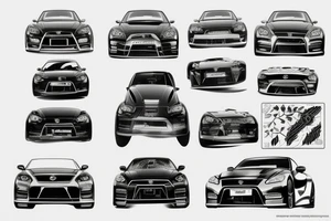 nissan gtr tattoo idea