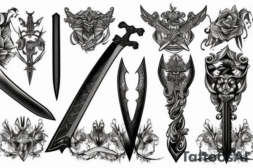 sword tattoo idea