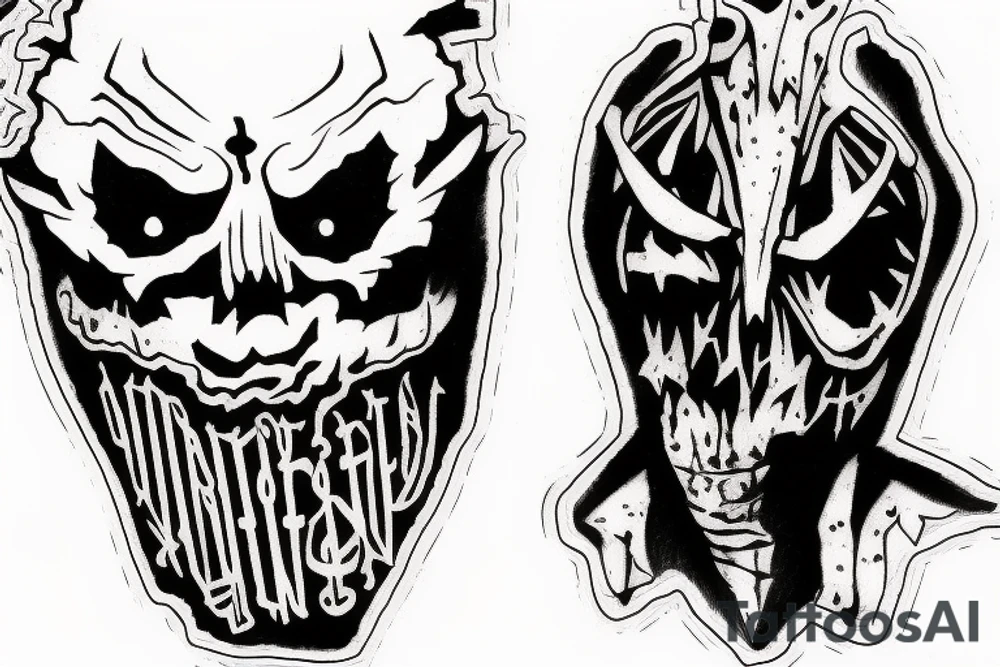 Slipknot logotype tattoo idea