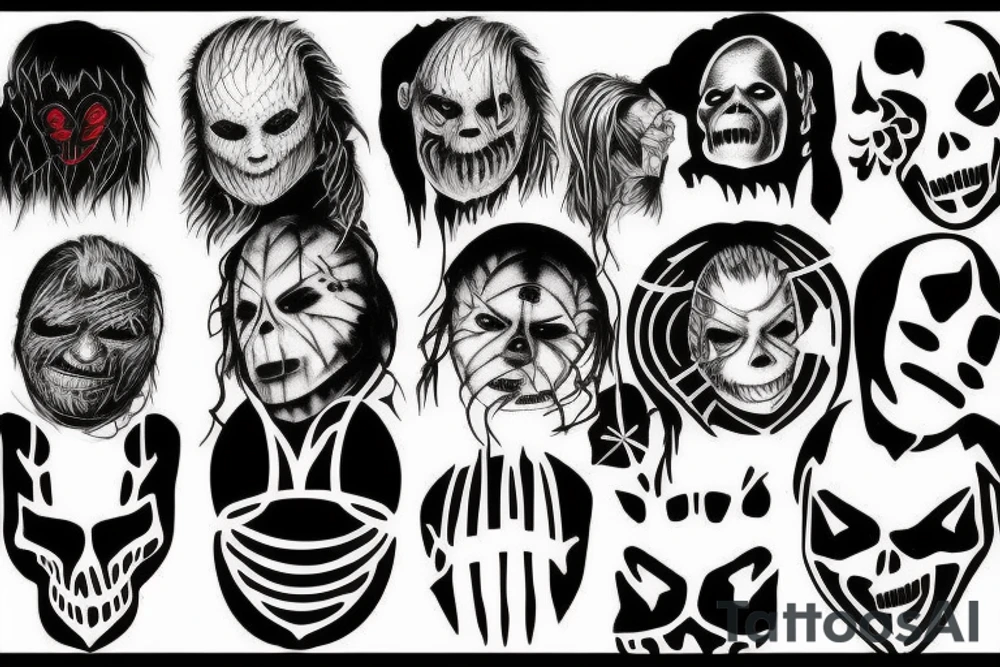 Slipknot logotype tattoo idea