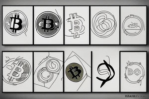 bitcoin tattoo idea