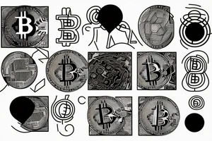 bitcoin tattoo idea