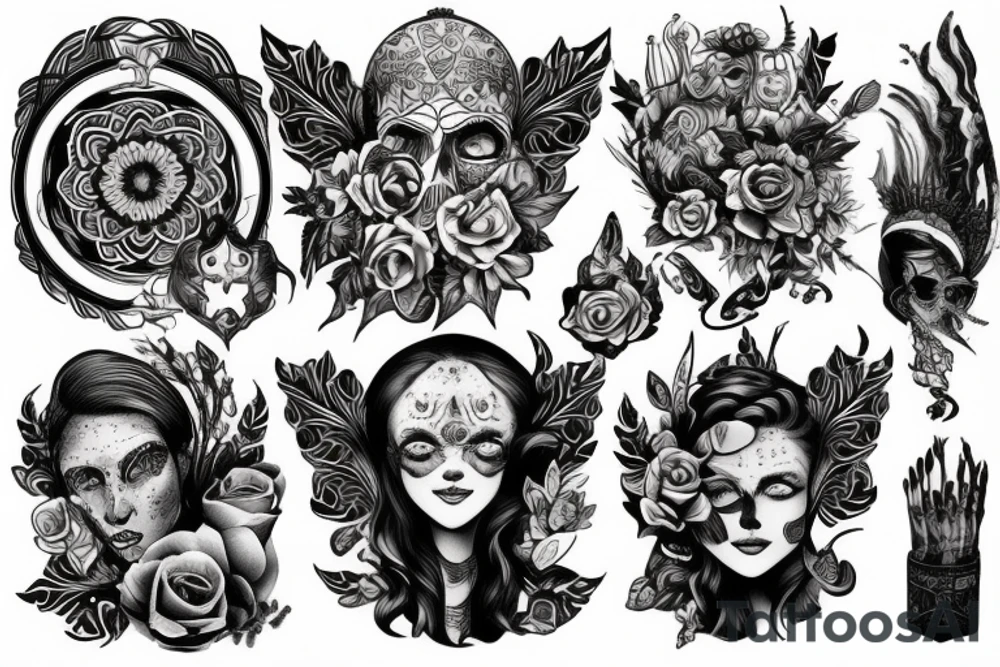 Одуванчик tattoo idea