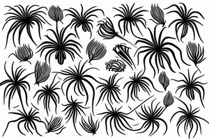 Spider lilly tattoo idea