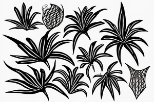Spider lilly tattoo idea