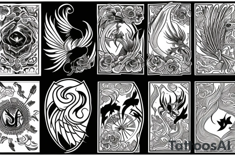 phoenix tattoo idea