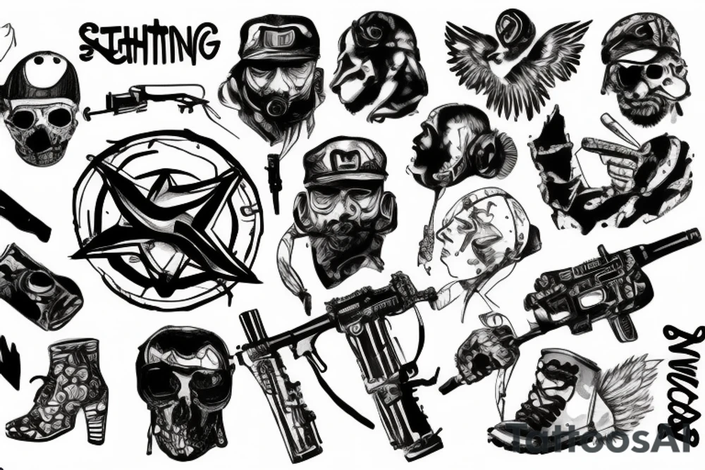 Somethnig with army tattoo idea