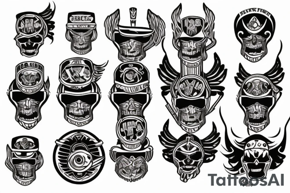Harley Davidson tattoo idea